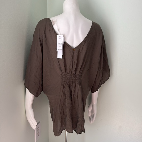 PilyQ Olive Green Swim Cover-Up - Picture 5 of 8